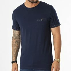 Offres 🎉 Tee 👚 Shirt Blubillion Bleu Marine de Jack And Jones 🥰