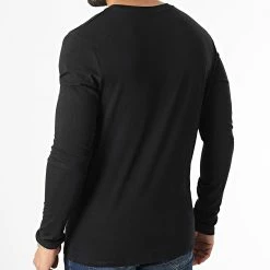 Vente flash ✨ Tee 👚 Shirt Manches Longues 12221265 Bleu Marine Noir de Jack And Jones ⌛ -Jack And Jones Soldes jack and jones 334114 12221265 BLAZER NAVY BLAZER 20220824T160703 05