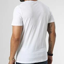 Remise 👏 Tee 👕 Shirt Aiden Blanc de Jack And Jones 🔔 -Jack And Jones Soldes jack and jones 334850 12211194 WHITE 20220901T152647 04