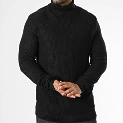 Le moins cher 🛒 Pull Col Roulé Damian Noir de Jack And Jones 🧨 6 Le moins cher 🛒 Pull Col Roulé Damian Noir de Jack And Jones 🧨 -Jack And Jones Soldes jack and jones 334978 12215785 BLACK 20220901T152557 03