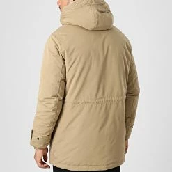 Promo 🔔 Parka Capuche Mash Teddy Beige de Jack And Jones 🔥 -Jack And Jones Soldes jack and jones 335088 12211771 ELMWOOD 20220831T161652 04