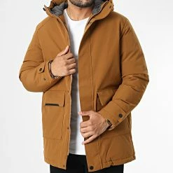 Top 10 🥰 Parka Capuche Tiko Camel de Jack And Jones ⭐