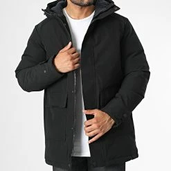 Top 10 🔔 Parka Capuche Tiko Noir de Jack And Jones 😉