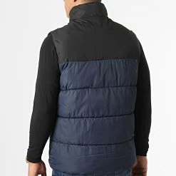 Bon marché 😉 Doudoune Sans Manches Chili Bleu Marine de Jack And Jones 🌟 -Jack And Jones Soldes jack and jones 335476 12212221 NAVY BLAZER BLOCKING 20220906T161006 04