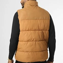 Nouveau 🌟 Doudoune Sans Manches Chili Camel de Jack And Jones ⭐ -Jack And Jones Soldes jack and jones 335477 12212221 RUBBER SOLID 20220906T135938 04