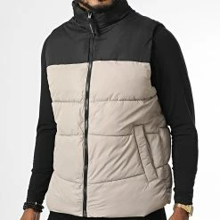 Meilleur prix 🎉 Doudoune Sans Manches Chili Beige de Jack And Jones ⭐