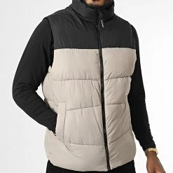 Meilleur prix 🎉 Doudoune Sans Manches Chili Beige de Jack And Jones ⭐ -Jack And Jones Soldes jack and jones 335478 12212221 CROCKERY 20220906T135919 03