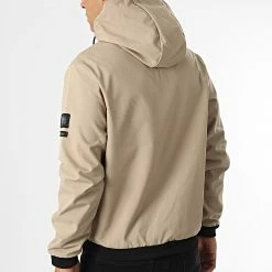 De gros 🌟 Veste Zippée Capuche Classic Waffle Beige Foncé de Jack And Jones ❤️ -Jack And Jones Soldes jack and jones 335529 12215818 DUNE 20220906T144011 04