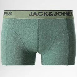 Meilleure vente 🌟 Lot De 3 Boxers Sean Noir Vert Kaki de Jack And Jones 👍 -Jack And Jones Soldes jack and jones 335621 12212460 ASPHALT ASPHALT 20220908T122316 03