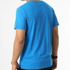 Promo 🤩 Tee 👚 Shirt Tear 12211714 Bleu de Jack And Jones ⭐ -Jack And Jones Soldes jack and jones 335625 12211714 SKYDIVER 20220906T160350 04