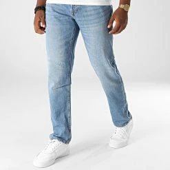 Nouveau 🎁 Jean Regular Mike Original 12202051 Bleu Denim de Jack And Jones 🎁