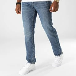 Sortie ✔️ Jean Regular Mike Original 12201724 Bleu Denim de Jack And Jones 🧨