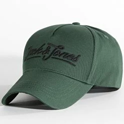 Bon marché 🎁 Casquette 🍬 Candy 12190536 Vert de Jack And Jones 🥰
