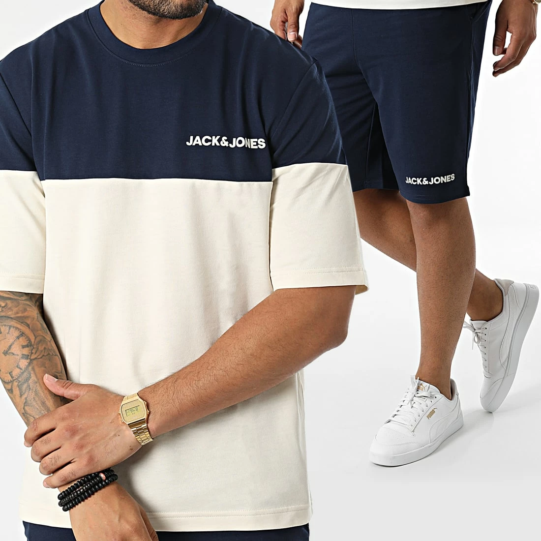 Les meilleures critiques de 🎉 Ensemble Tee 👕 Shirt Et Short Jogging Color Block Beige Bleu Marine de Jack And Jones 👍 1 Les meilleures critiques de 🎉 Ensemble Tee 👕 Shirt Et Short Jogging Color Block Beige Bleu Marine de Jack And Jones 👍
