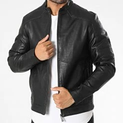 Jack And Jones Soldes 2 Meilleure vente 🤩 Veste Zippée Nim 12215688 Noir de Jack And Jones 🥰