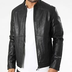 Meilleure vente 🤩 Veste Zippée Nim 12215688 Noir de Jack And Jones 🥰 -Jack And Jones Soldes jack and jones 336139 12215688 BLACK 20220907T145937 03