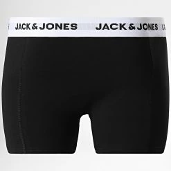 Grosses soldes 🌟 Lot De 3 Boxers Basic Noir de Jack And Jones 🥰 -Jack And Jones Soldes jack and jones 336141 12213629 BLACK BLACK BI 20220909T160512 03