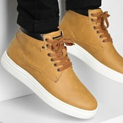 Grosses soldes 💯 Baskets Reagan 12218615 Honey de Jack And Jones 🔥