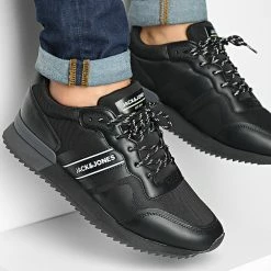 De gros ⭐ Baskets Galaxia Mesh Combo 12215481 Anthracite de Jack And Jones 🔔