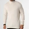 Le moins cher 👏 Pull Col Roulé Rogan Knit 12196902 Beige Clair de Jack And Jones 🎉