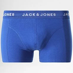 Promo 🛒 Lot De 5 Caleçons 12188960 Noir Bleu Orange de Jack And Jones 🔔 -Jack And Jones Soldes jack and jones 336703 12188960 BLACK BLUE ORANGE 20220909T144623 04