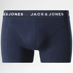 Promo 🛒 Lot De 5 Caleçons 12188960 Noir Bleu Orange de Jack And Jones 🔔 -Jack And Jones Soldes jack and jones 336703 12188960 BLACK BLUE ORANGE 20220909T144624 05