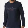 Vente flash 🎁 Sweat Crewneck Berg Bleu Marine de Jack And Jones ⌛