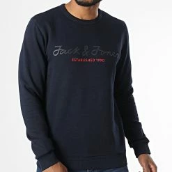 Vente flash 🎁 Sweat Crewneck Berg Bleu Marine de Jack And Jones ⌛ 6 Vente flash 🎁 Sweat Crewneck Berg Bleu Marine de Jack And Jones ⌛ -Jack And Jones Soldes jack and jones 336787 12215378 NAVY BLAZER 20220916T155519 03