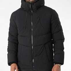 Meilleure vente 🎉 Doudoune Capuche Copenhagen Noir de Jack And Jones ❤️