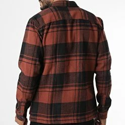 Meilleure vente 🌟 Surchemise A Carreaux Logan Marron Noir de Jack And Jones 😀 -Jack And Jones Soldes jack and jones 336846 12211401 CINNAMON CONFORT FI 20220916T160140 04