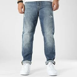 De gros 🤩 Jean Regular Mike Vintage 12219141 Bleu Denim de Jack And Jones 🤩 -Jack And Jones Soldes jack and jones 336863 12219141 BLUE DENIM 20221010T160733 03