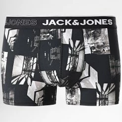 Tout neuf ❤️ Lot De 3 Boxers Jay Noir Bleu Marine de Jack And Jones 🎁 -Jack And Jones Soldes jack and jones 336865 12214060 BLACK BLACK NA 20221026T150505 03