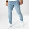De gros 🤩 Jean Slim Glenn 12212819 Bleu Denim de Jack And Jones 💯