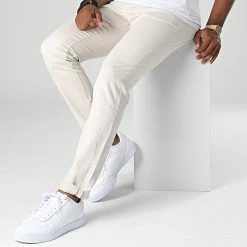 Acheter 😍 Pantalon Chino Slim Marco Bowie Beige de Jack And Jones ⭐ -Jack And Jones Soldes jack and jones 336868 12150148 MOONBEAM 20220915T154731 03