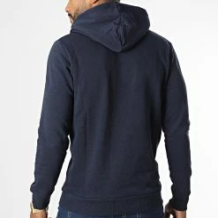 Coupon ❤️ Lot De 2 Sweats Capuche Lock Bleu Marine Gris Chiné de Jack And Jones 🌟 -Jack And Jones Soldes jack and jones 336930 12226045 NAVY BLAZER NAVY BLAZER 20220916T155851 04