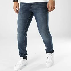 De gros 🧨 Lot De 2 👖 Jeans Slim Glenn 12191916 Bleu Denim de Jack And Jones ✨ -Jack And Jones Soldes jack and jones 336945 12191916 BLUE DENIM BLUE DENIM 20221011T151121 05