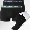 Meilleur prix 🌟 Lot De 2 Paires de Chaussettes Et 2 Boxers 12214266 Noir Blanc de Jack And Jones 🎉