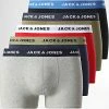 Grosses soldes 👏 Lot De 5 Boxers Marty Vert Kaki Bleu Marine Noir Gris Chiné Rouge de Jack And Jones ✨