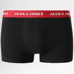 Tout neuf 🧨 Lot De 5 Boxers Flower Bird Noir Bleu Marine Floral de Jack And Jones 🤩 -Jack And Jones Soldes jack and jones 337467 12224212 SURF THE WEB NAVY BLAZE 20221026T150602 05