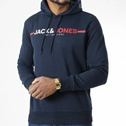Le moins cher ⭐ Sweat Capuche Frederik Bleu Marine de Jack And Jones ⌛ 6 Le moins cher ⭐ Sweat Capuche Frederik Bleu Marine de Jack And Jones ⌛ -Jack And Jones Soldes jack and jones 337478 12219814 NAVY BLAZER 20220926T160524 03