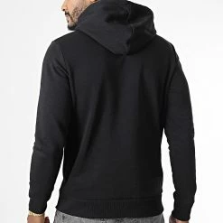 Meilleur prix ⌛ Sweat Capuche Frederik Noir de Jack And Jones 🎉 -Jack And Jones Soldes jack and jones 337482 12219814 BLACK 20220927T151642 04