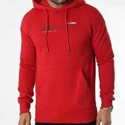 Meilleure vente ⌛ Sweat Capuche Mono Vision Rouge de Jack And Jones ✔️ 6 Meilleure vente ⌛ Sweat Capuche Mono Vision Rouge de Jack And Jones ✔️ -Jack And Jones Soldes jack and jones 337527 12216286 CHILI PEPPER 20220922T152134 03