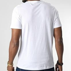 Sortie 🛒 Tee 👕 Shirt Galo Blanc de Jack And Jones 😀 -Jack And Jones Soldes jack and jones 339324 12218262 WHITE 20221020T151810 04