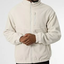 Sortie ✔️ Veste Polaire Off Piste Beige Clair de Jack And Jones 🔔 -Jack And Jones Soldes jack and jones 339350 12215169 MOONBEAM 20220930T160040 03