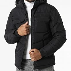 Coupon 🛒 Doudoune Capuche Brady Noir de Jack And Jones ✔️