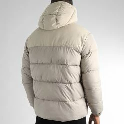 Meilleure vente 😀 Doudoune Capuche Chili Beige de Jack And Jones 🎁 -Jack And Jones Soldes jack and jones 341264 12212212 CROCKERY 20220930T154117 04