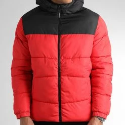 Nouveau 🔥 Doudoune Capuche Chili Rouge de Jack And Jones 🔔 -Jack And Jones Soldes jack and jones 341313 12212212 TRUE RED 20220930T154146 03