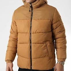 Meilleure affaire ✨ Doudoune Capuche Chili Camel de Jack And Jones 💯 -Jack And Jones Soldes jack and jones 341334 12212212 RUBBER 20221004T153026 03
