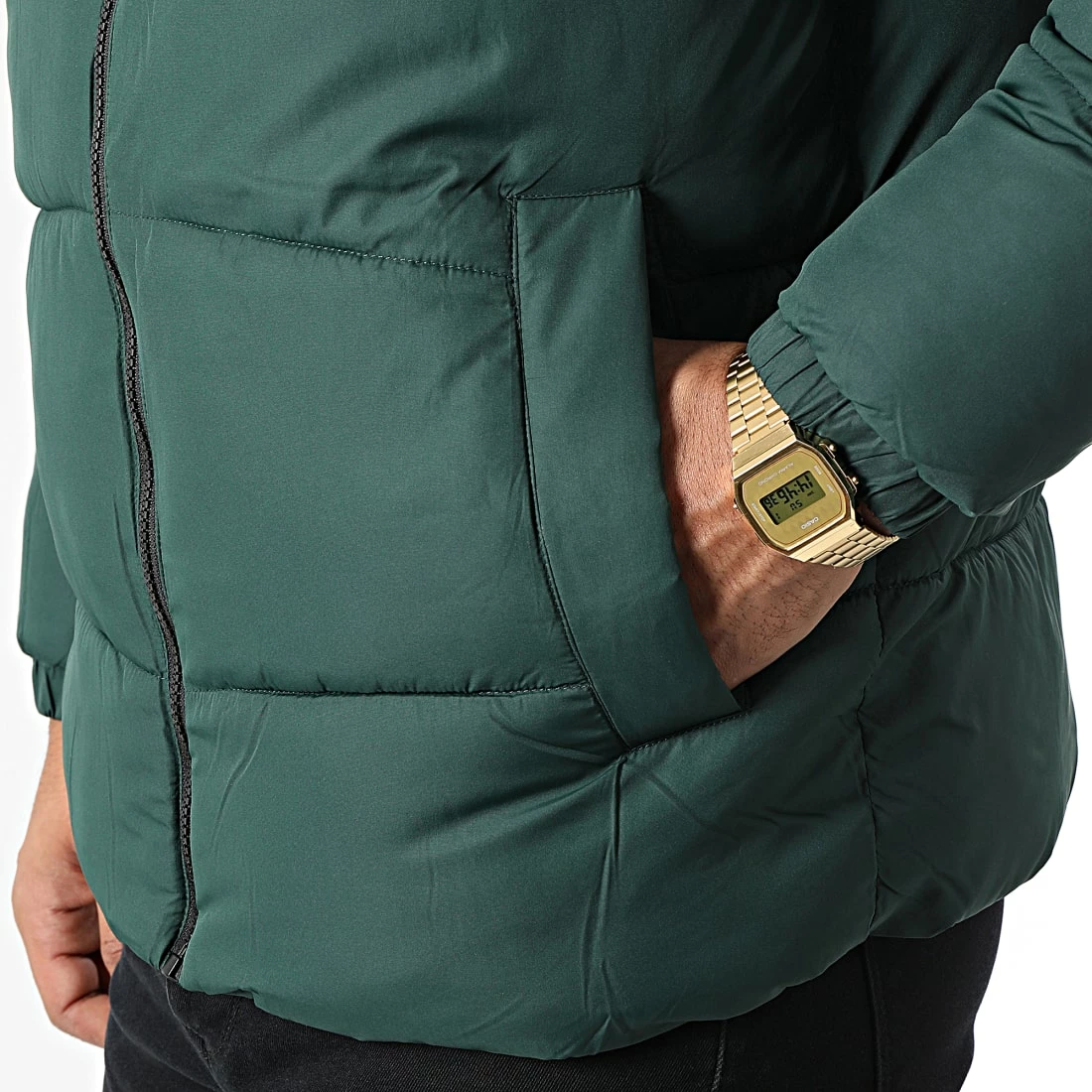 Grosses soldes 🎁 Doudoune Capuche Chili Vert de Jack And Jones ❤️ 2 Grosses soldes 🎁 Doudoune Capuche Chili Vert de Jack And Jones ❤️ – Image 2