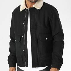 Meilleur prix 🛒 Veste Zippée Col Fourrure Tom Noir de Jack And Jones 🥰 6 Meilleur prix 🛒 Veste Zippée Col Fourrure Tom Noir de Jack And Jones 🥰 -Jack And Jones Soldes jack and jones 341440 12212268 BLACK 20221014T151739 03